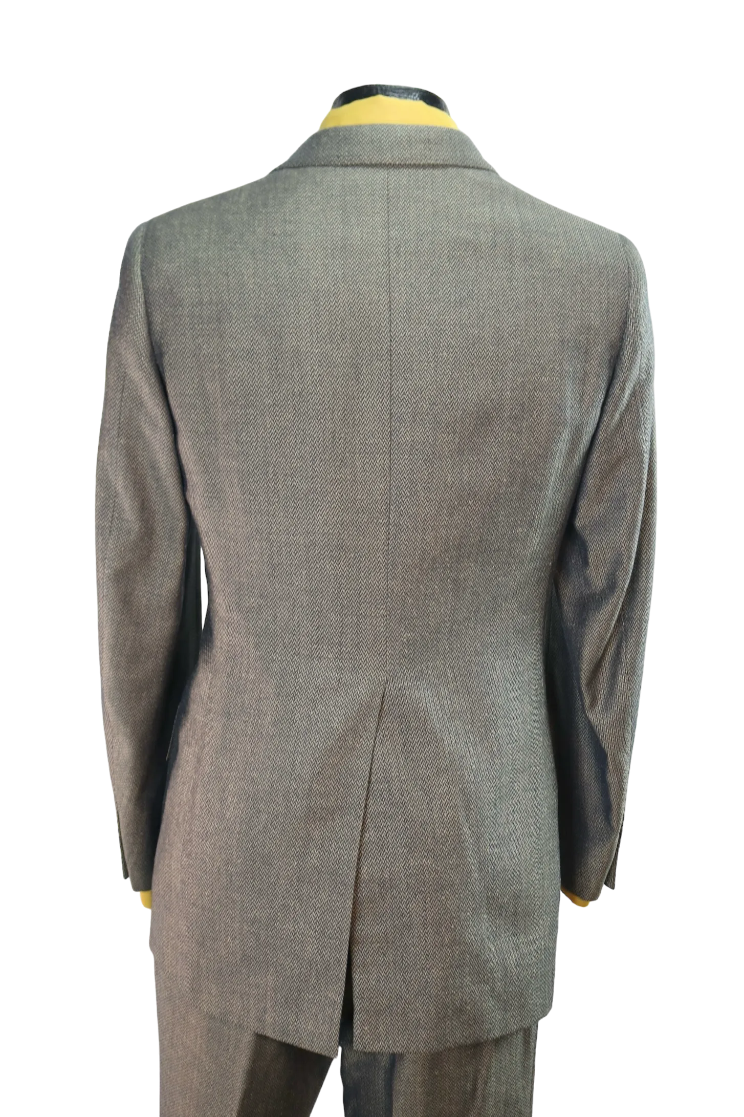 70s Italian Chevron Suit       w35