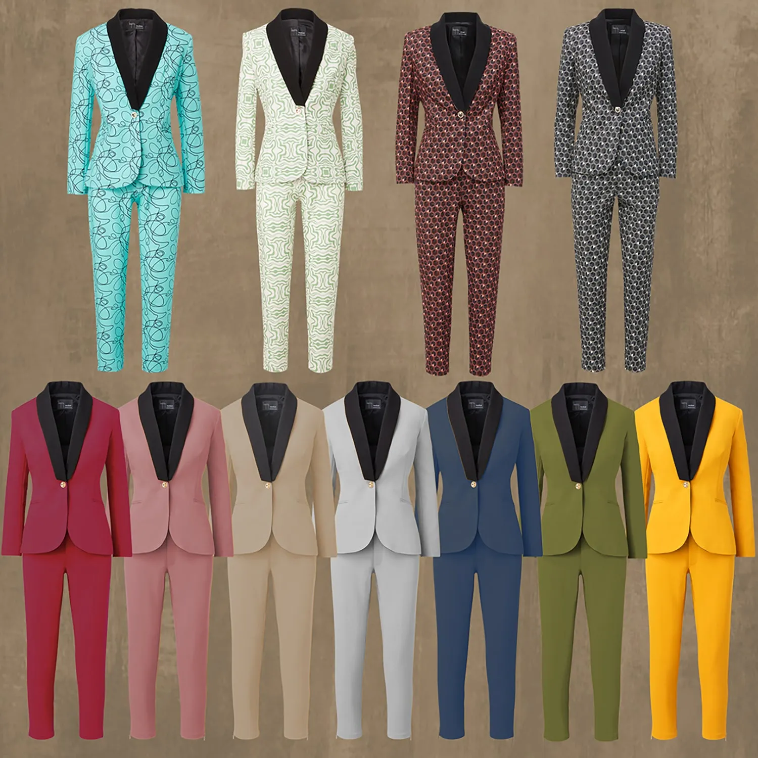 A Rebellious Leggings Suit Set - Crimson
