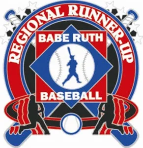 Babe Ruth National Baseball Regional Runner-Up Pin