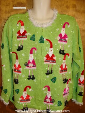 BEST Tube Hat Santas Ugly Christmas Sweater