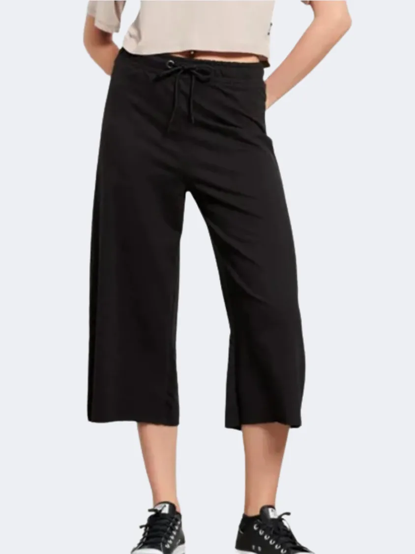 Bodytalk Hw Wide Leg Women Lifestyle Pant Black