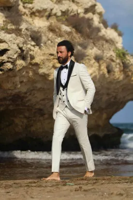 Burford Broken White Tuxedo