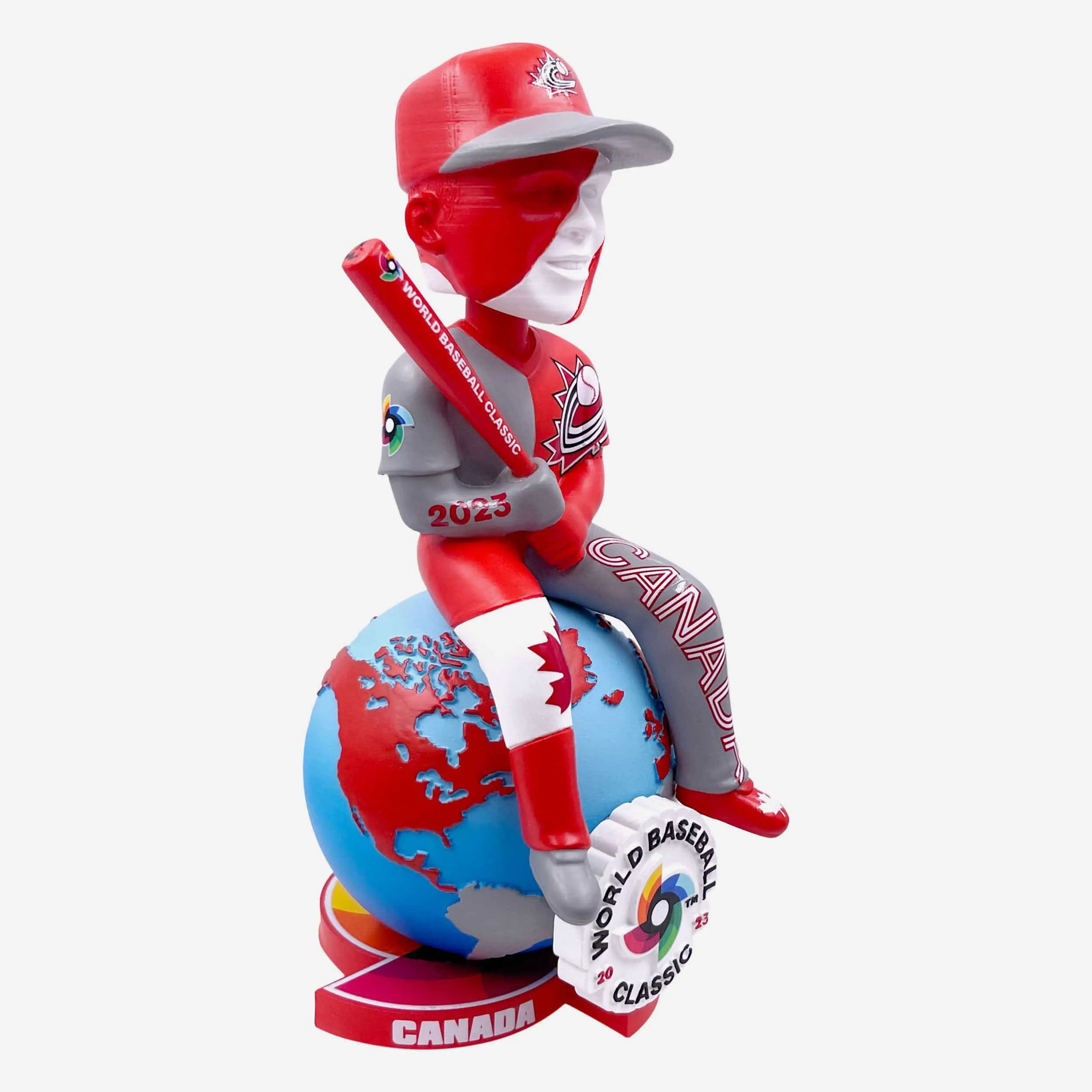 Canada 2023 World Baseball Classic Bobbles On Parade Bobblehead