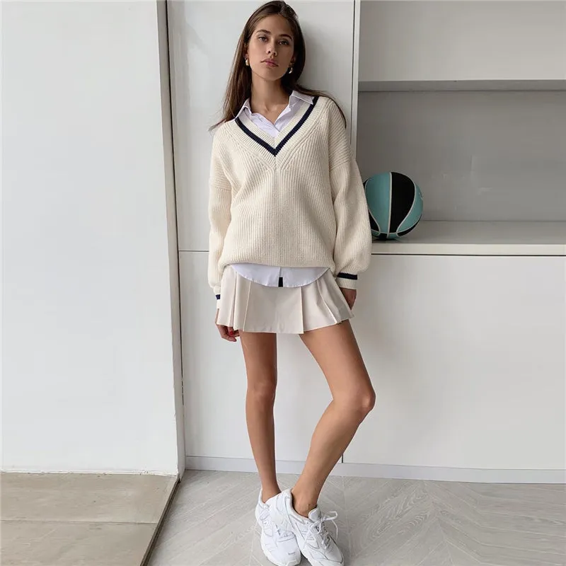 Fashionkova Montae V-Neck Sweater