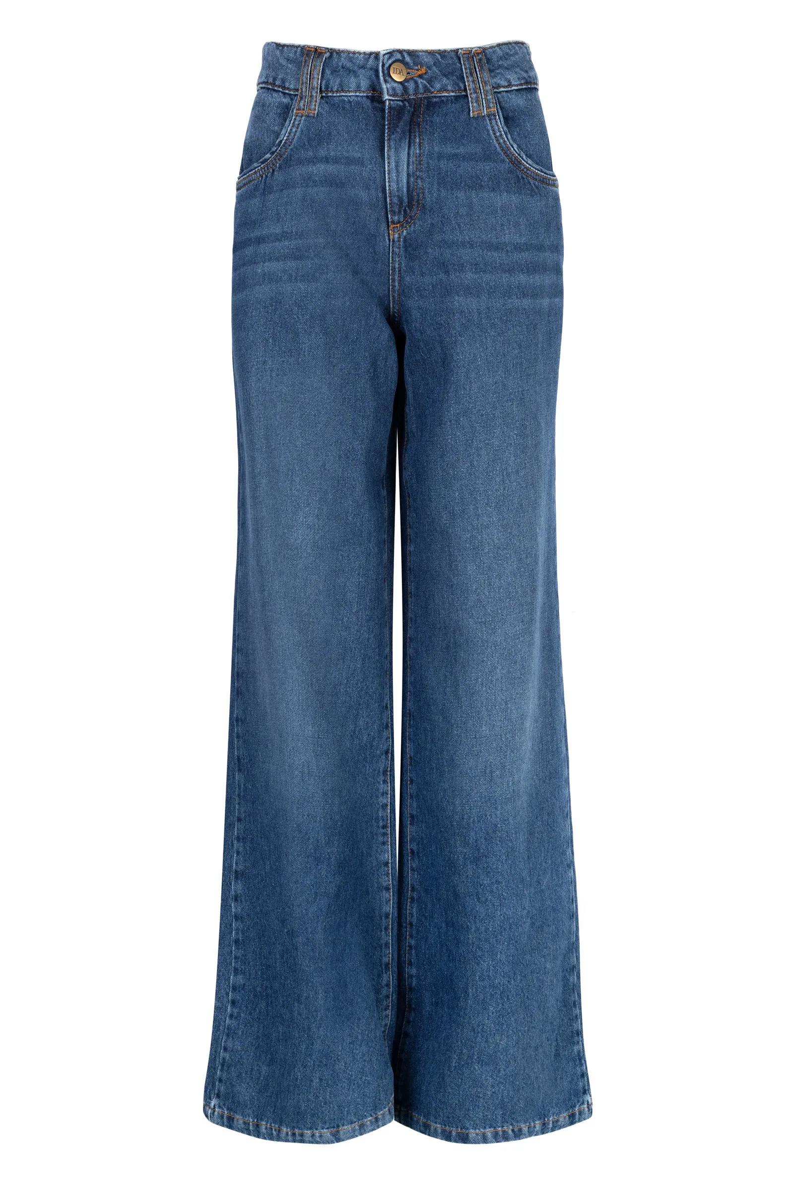 Georgia The Mid Rise Flare | Sunday [Dark Blue]