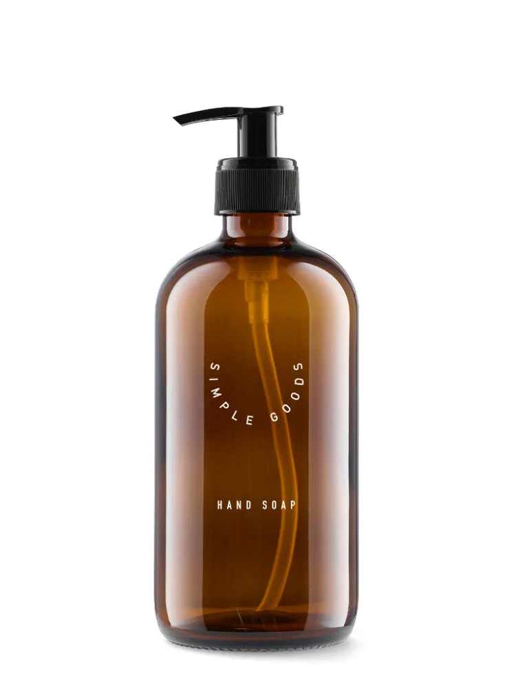 Glass bottle for hand soap Glass 500 ml