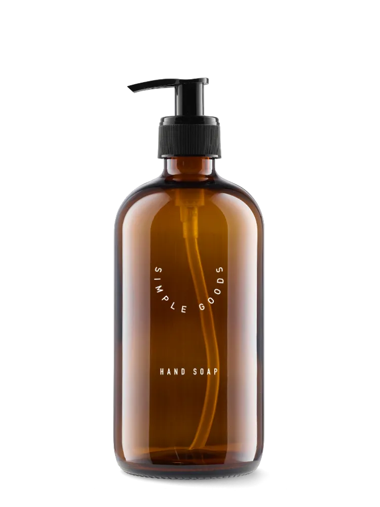 Glass bottle for hand soap Glass 500 ml