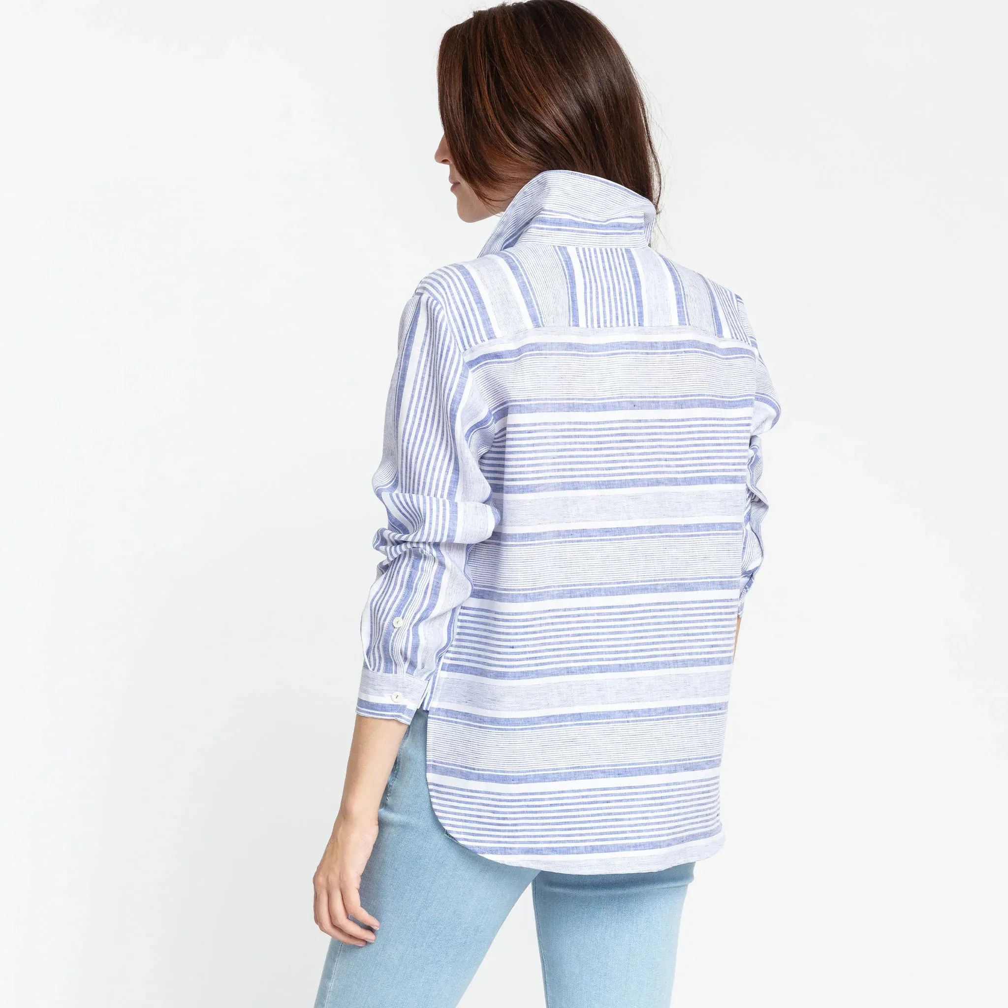 HINSON WU - GEMMA LONG SLEEVE LINEN SHIRT