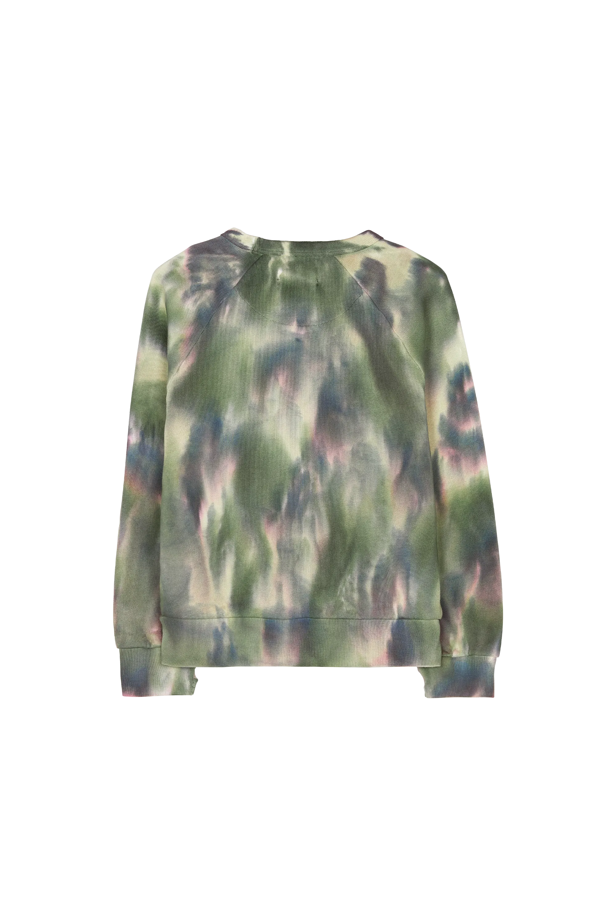 HUBERT  Wood Cream Tie & Dye - Loose Sweater