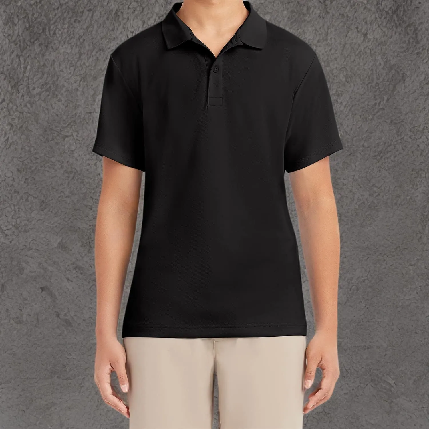 IZOD Men's Short Sleeve Performance Polo Shirt