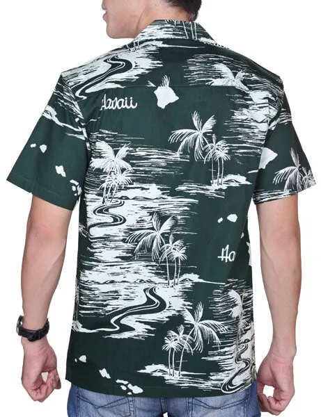 Map 4 Men's Aloha Shirt