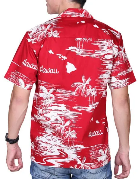 Map 4 Men's Aloha Shirt