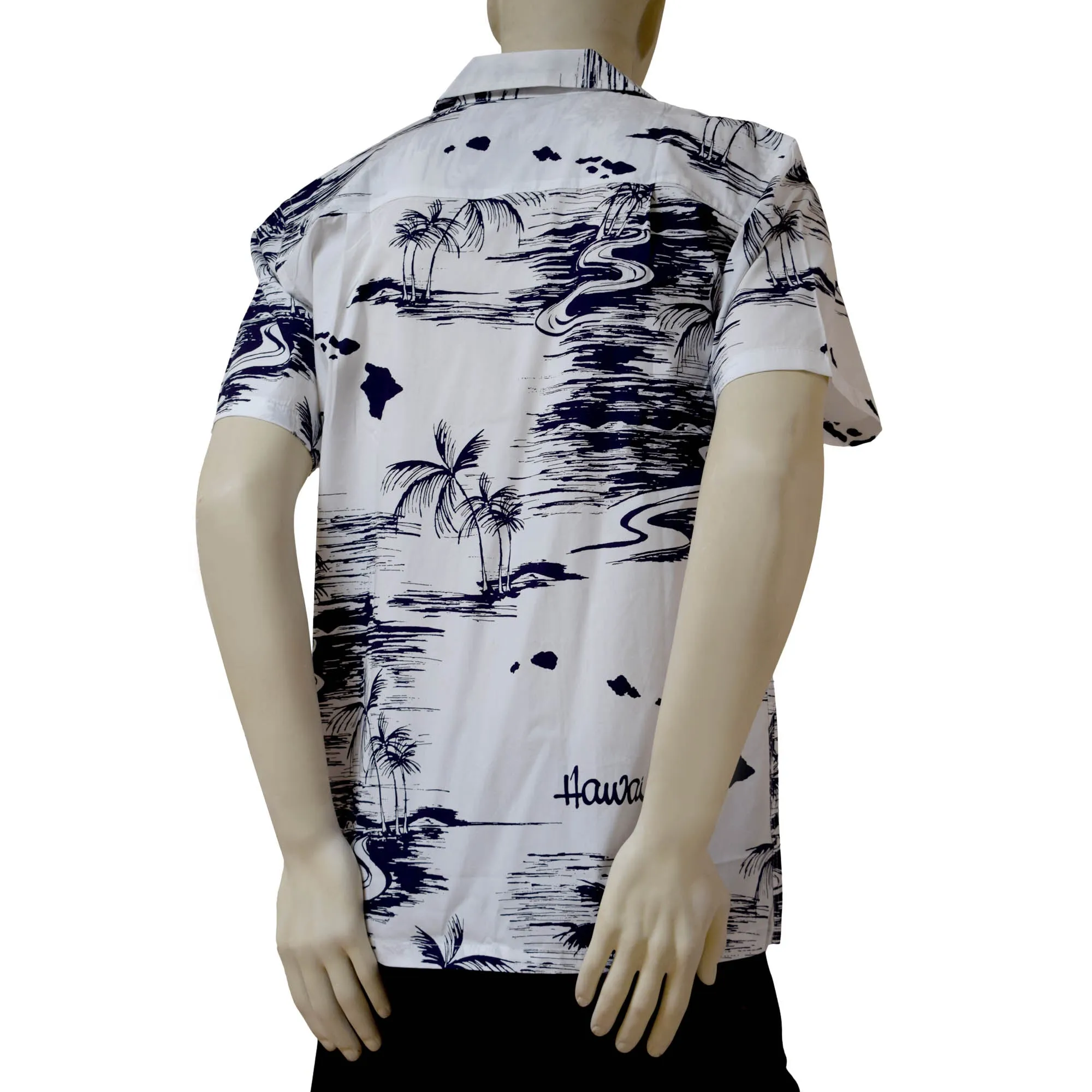 Map 4 Men's Aloha Shirt