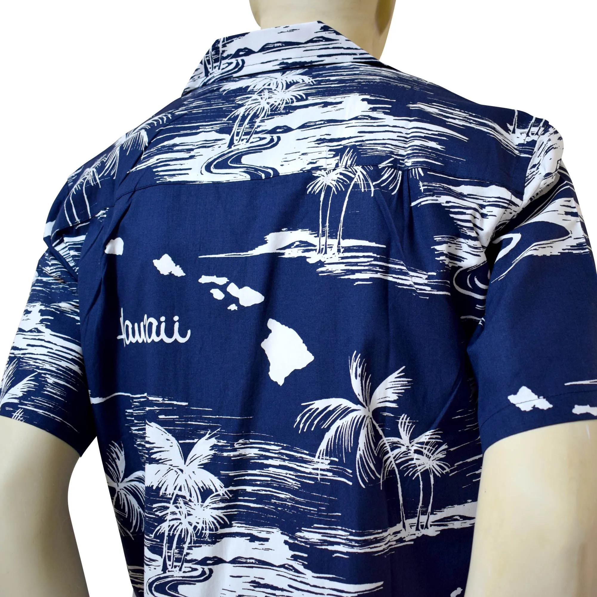 Map 4 Men's Aloha Shirt