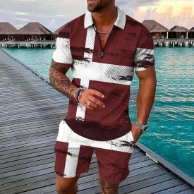 Maven Polo Shirt And Shorts Co-Ord