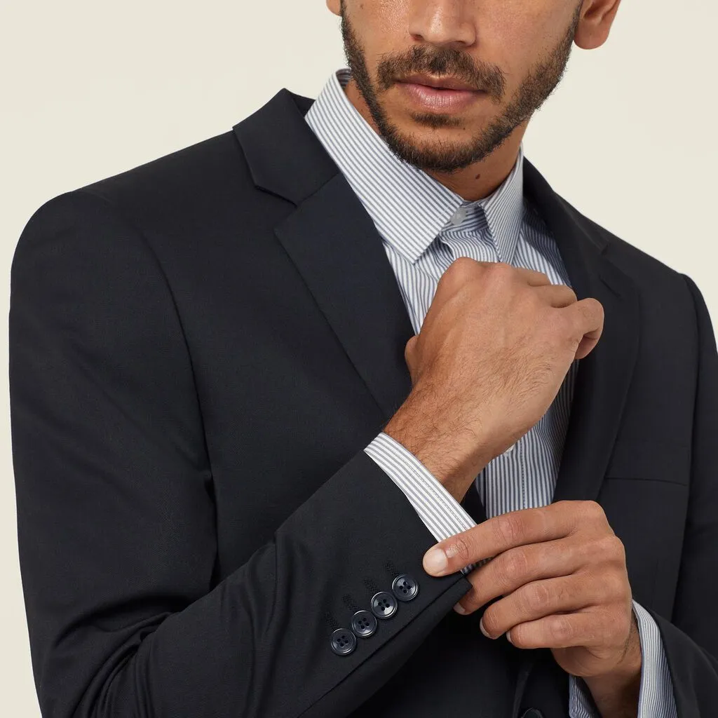 NNT Uniforms Mens 2 Button Jacket Pv Stretch Twill (CATBA2)