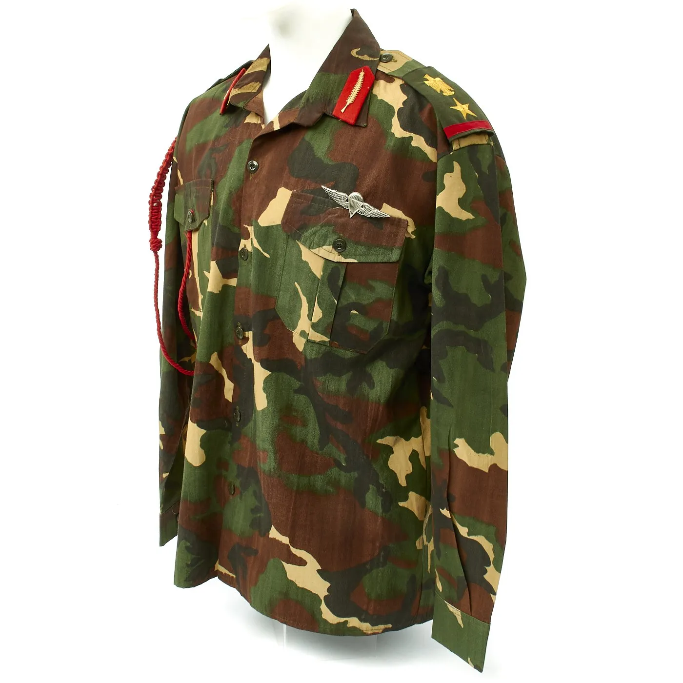 Original Operation Iraqi Freedom USGI Captured Iraq Lieutenant Colonel Camouflage Uniform
