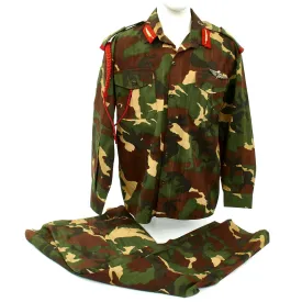 Original Operation Iraqi Freedom USGI Captured Iraq Lieutenant Colonel Camouflage Uniform