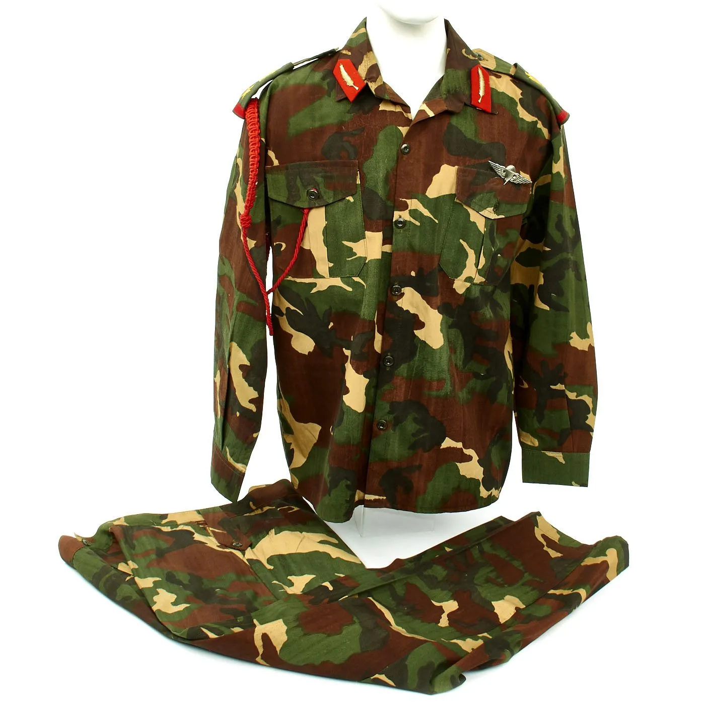 Original Operation Iraqi Freedom USGI Captured Iraq Lieutenant Colonel Camouflage Uniform