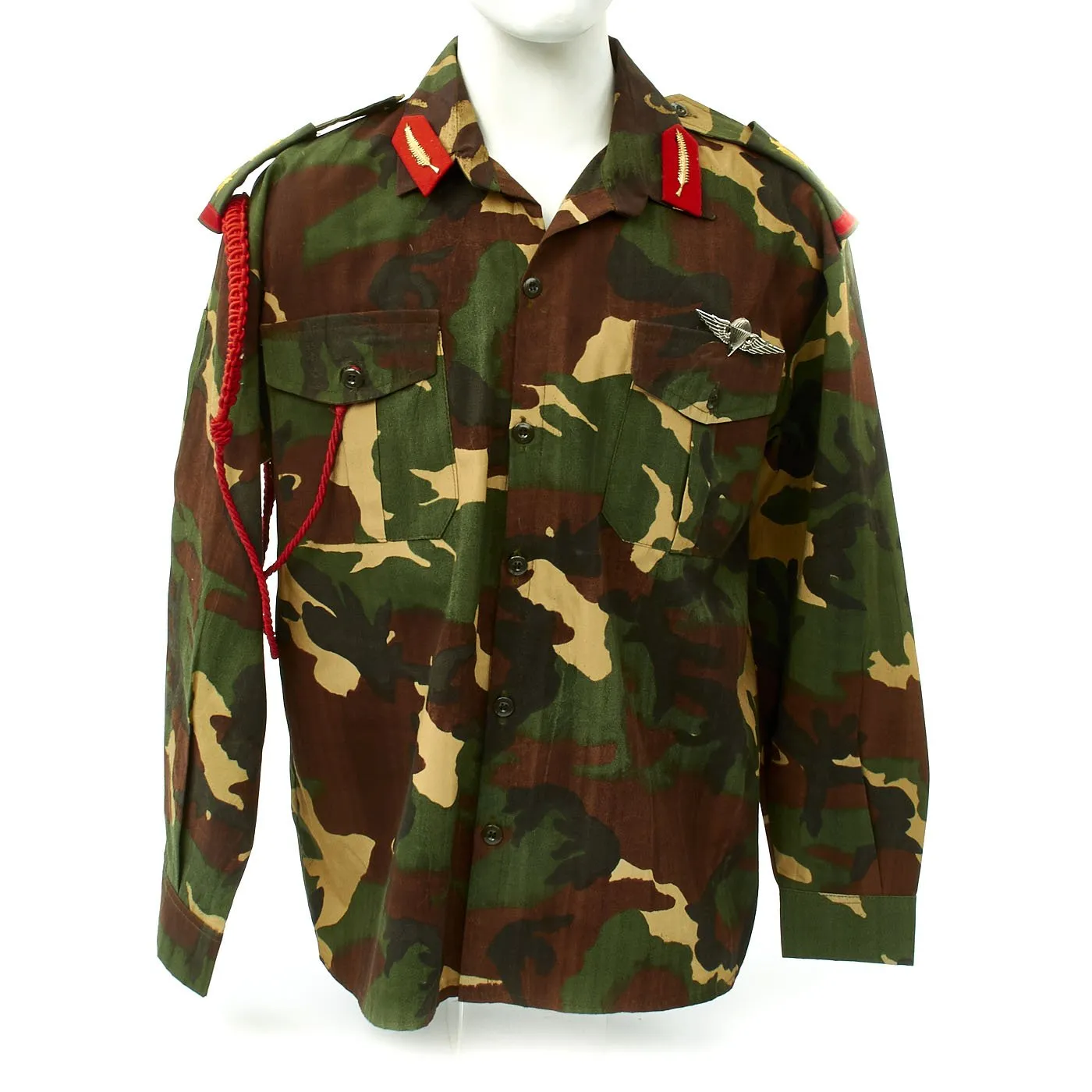 Original Operation Iraqi Freedom USGI Captured Iraq Lieutenant Colonel Camouflage Uniform