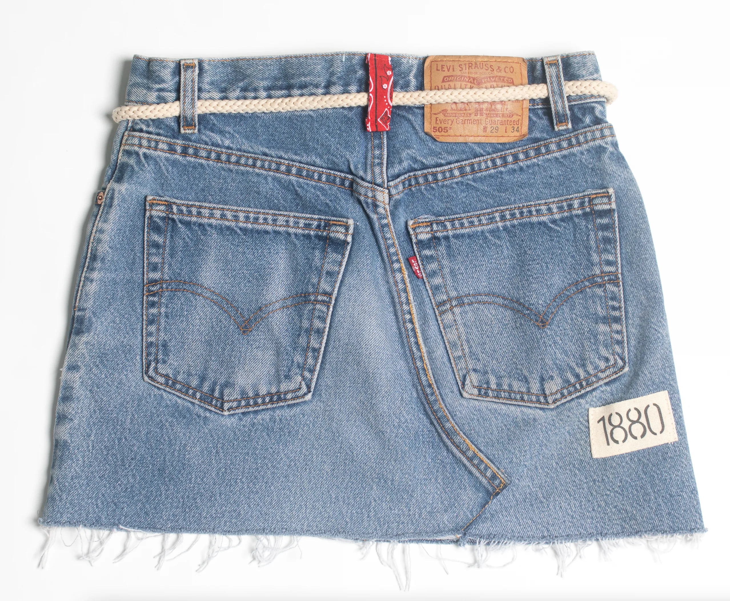 RILEY VINTAGE Archive Mini Skirt preorder ships in 2 weeks