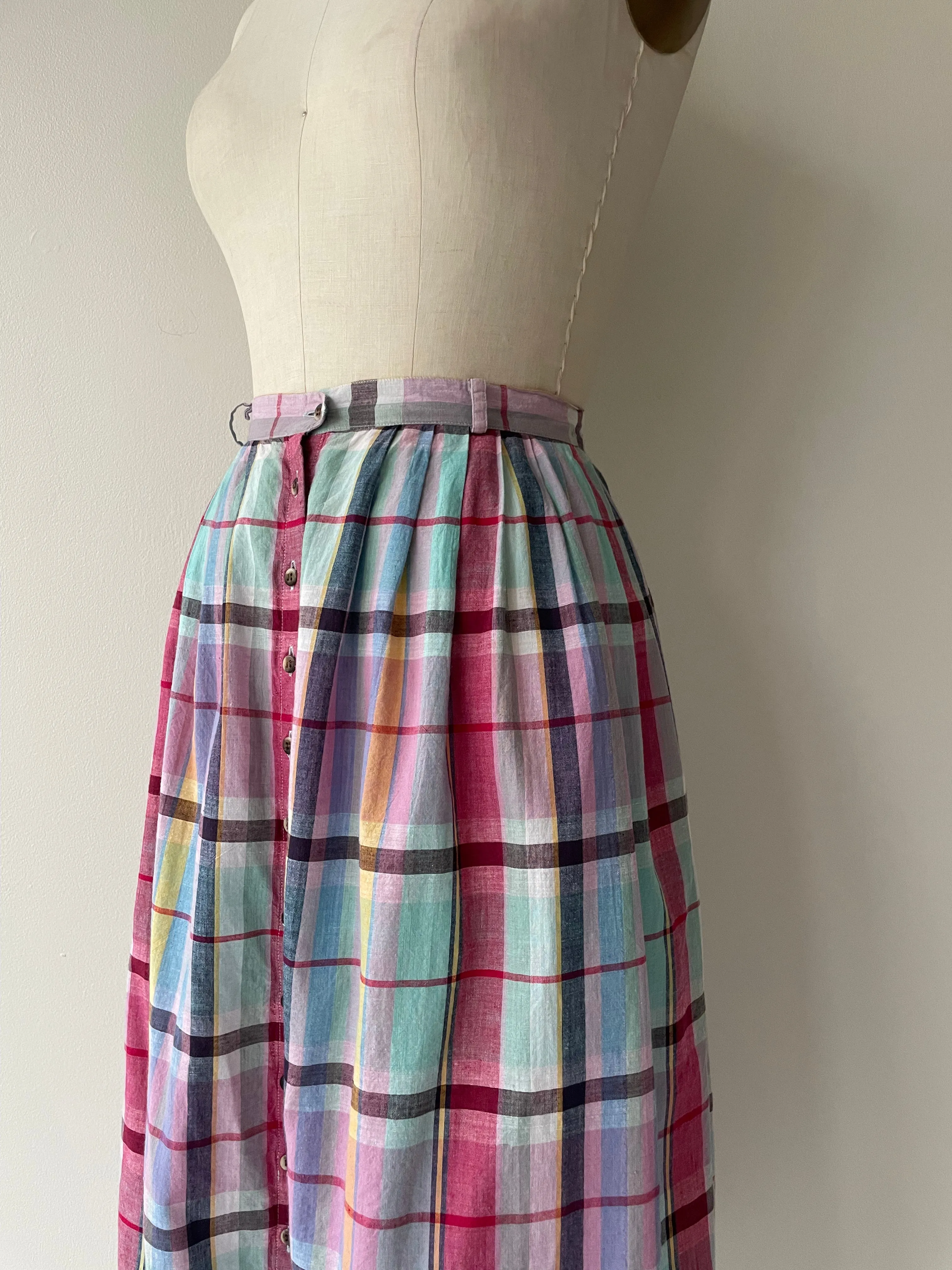 Road Trip Plaid Skirt | 1990s