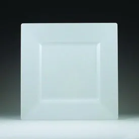 Simply Squared White Dinner Plates 9.5in.