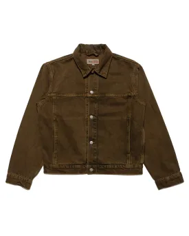 Stüssy Trucker Jacket Denim Mushroom