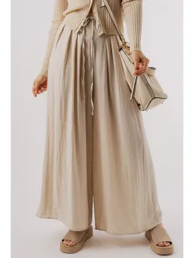 Tied Wide Leg Pants