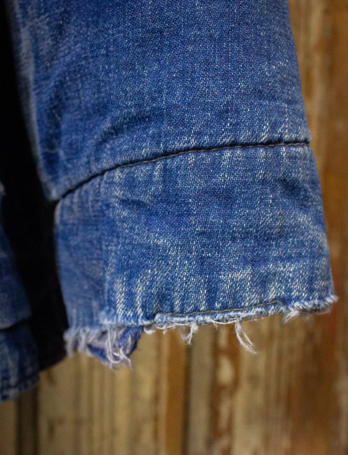 Vintage Big Mac Denim Chore Coat 50s Medium Wash XL