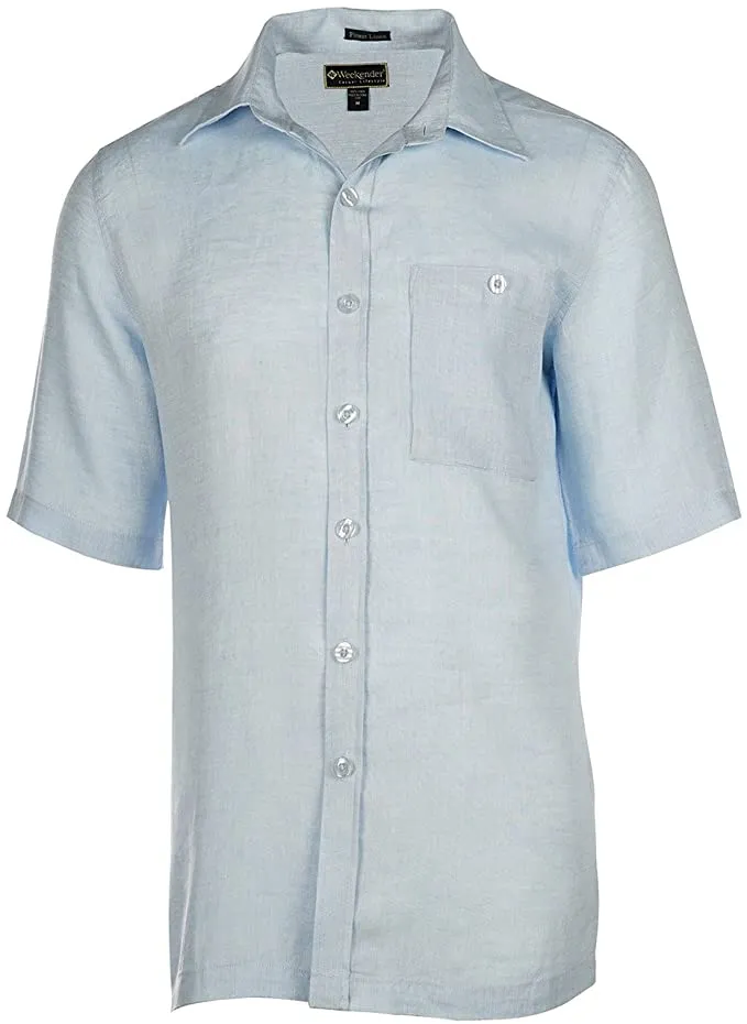 Weekender Sportswear Men's Pavillion Linen SS Shirt, Style#M03102S