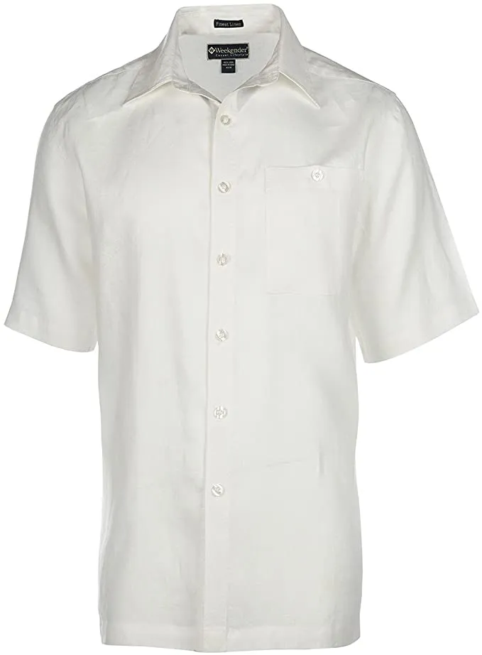 Weekender Sportswear Men's Pavillion Linen SS Shirt, Style#M03102S